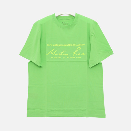 까르피)마틴로즈 CMRSS23603B FLURO GREEN 티셔츠